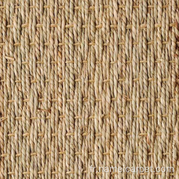 Carpets de paille en fibre de mer naturel pour le salon